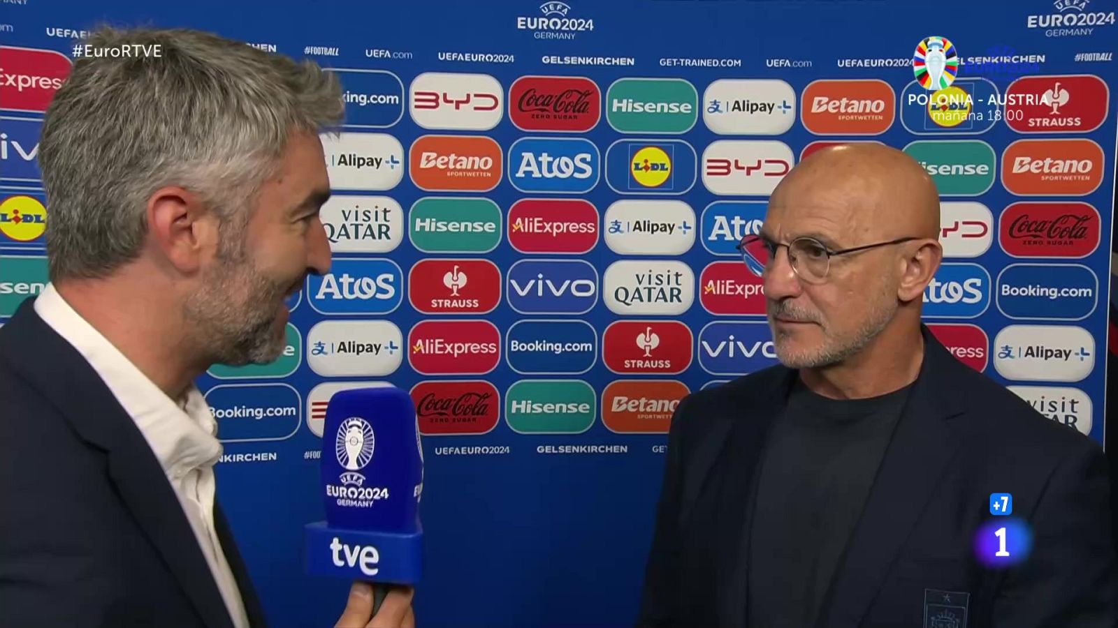 Luis de la Fuente, a RTVE: " Creo que no hay nadie mejor que nosotros" - Eurocopa | Ver