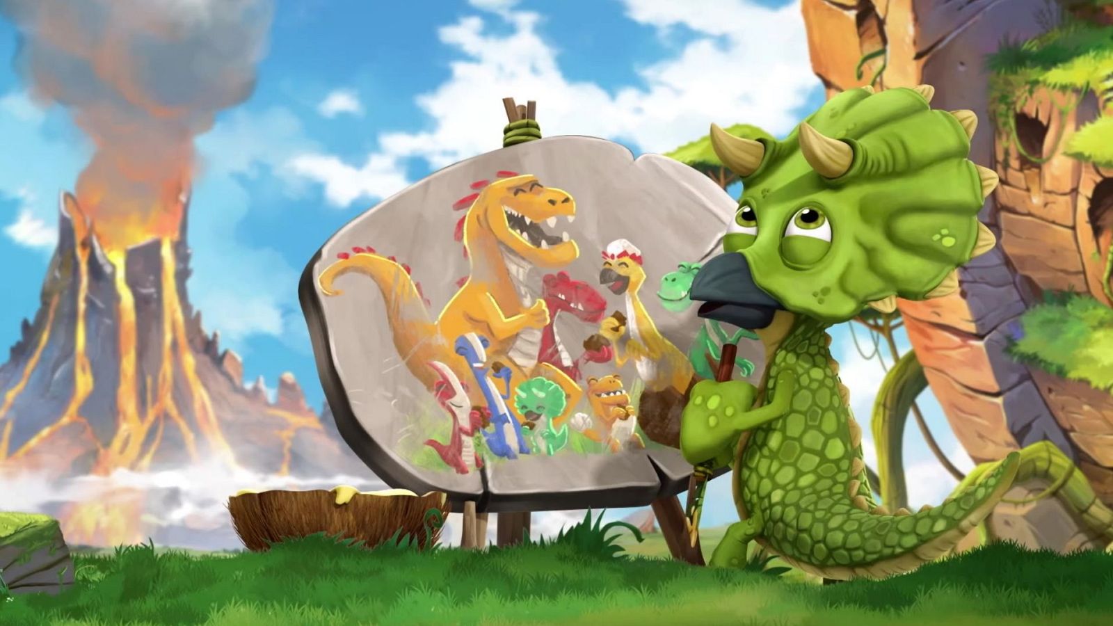 Dibujos de amistad - Gigantosaurus | Ver