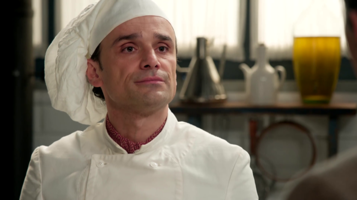 Salón de té La Moderna - Pietro anuncia su marcha a don Fermín