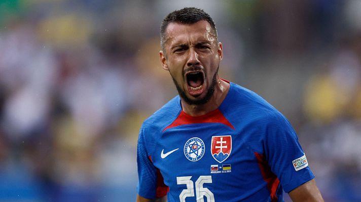 Eurocopa - Ivan Schranz abre el marcador:  Eslovaquia - Ucrania (1-0, min. 17) | Eurocopa 2024
