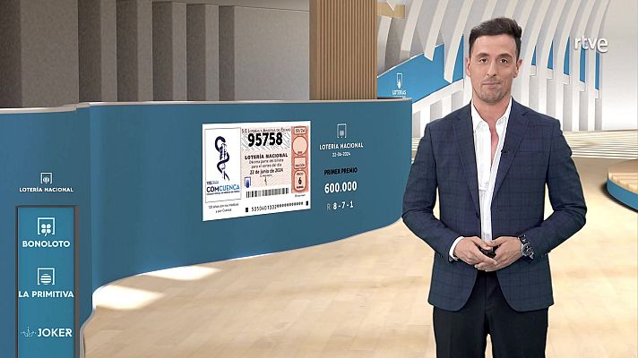 Loterías - Sorteo de la Lotería Nacional del 22/06/2024