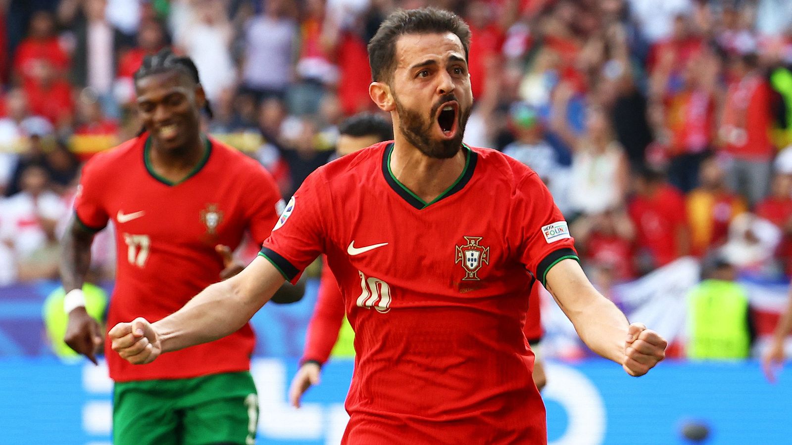 Gol de Bernardo Silva (21') Turquía - Portugal (0-1) | Eurocopa 2024 - Eurocopa | Ver