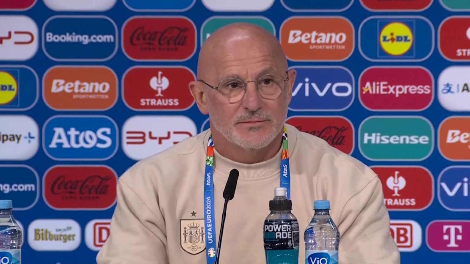 Fútbol - Rueda de prensa Selección Española Luis de La Fuente y Jesus Navas - ver ahora