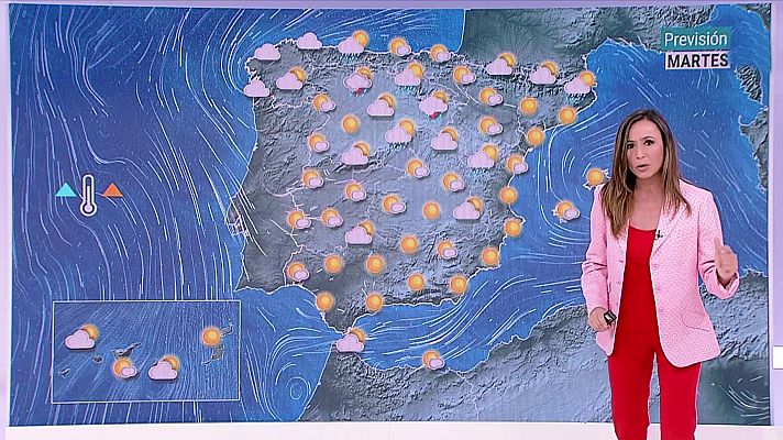 El tiempo - Las temperaturas máximas aumentarán en la mitad norte y descenderán en litorales del este y sudoeste
