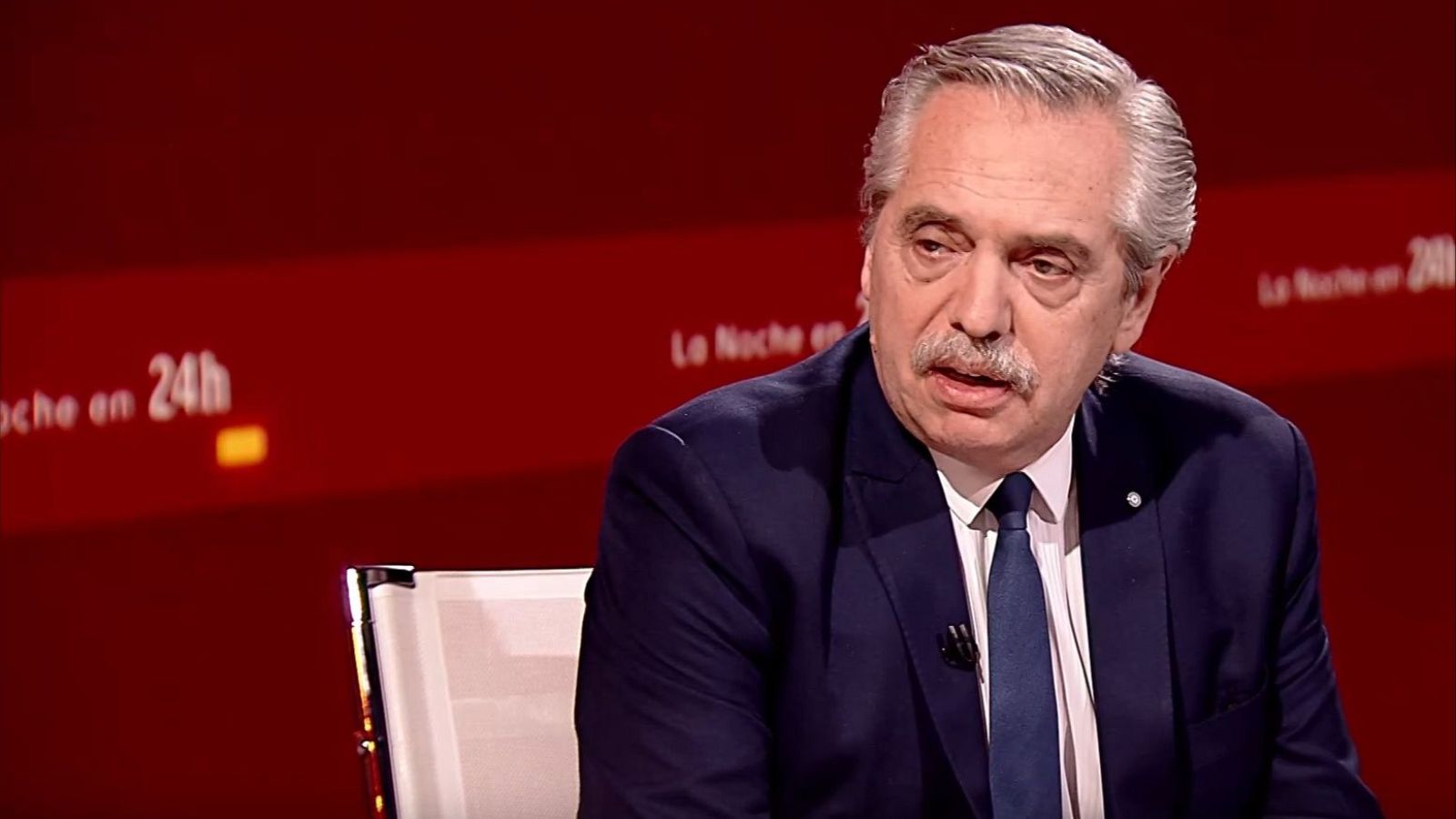 La Noche en 24 Horas | Entrevista a Alberto Fernández - La noche en 24h | Ver