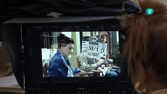 En lengua de signos - Rodaje largometraje de la película "Sorda"