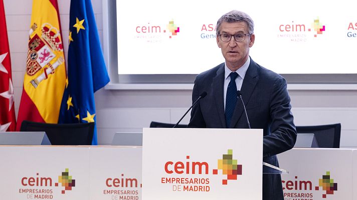 Informativo 24h - Feijóo: "Los datos de la economía corroboran que el triunfalismo del Gobierno es un insulto"