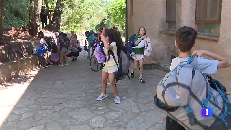 Comença la temporada de colònies i casals d'estiu - L'Informatiu | Veure