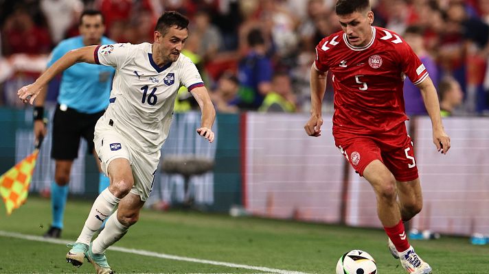 Eurocopa - Dinamarca - Serbia: resumen | Grupo C - Eurocopa 2024