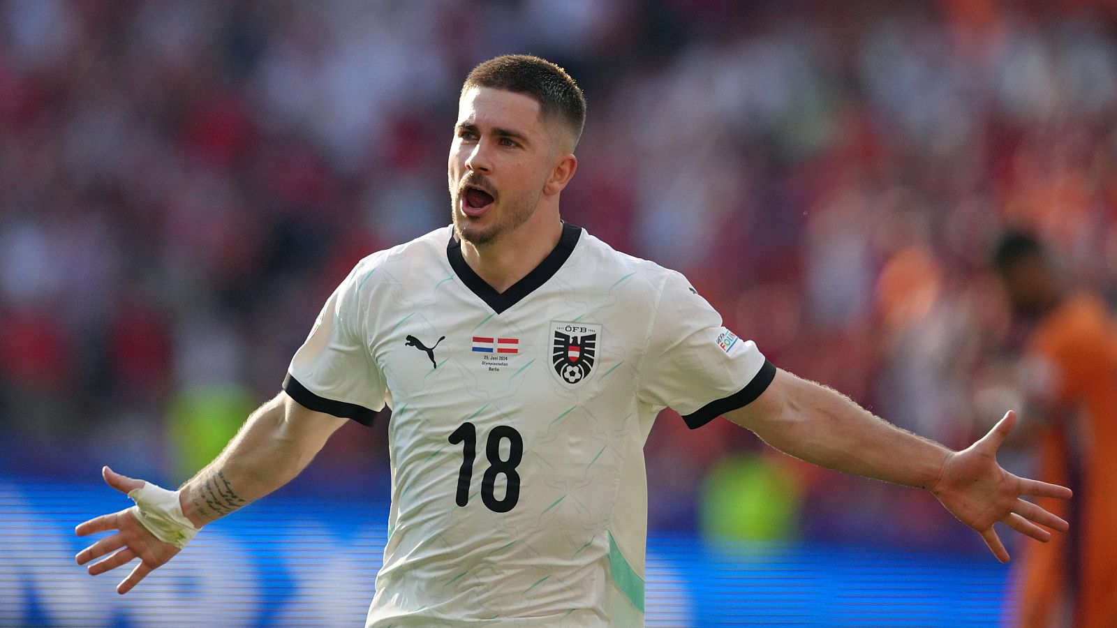 Gol de Schmid (56') Países Bajos - Austria (1-2) | Eurocopa 2024 - Eurocopa | Ver