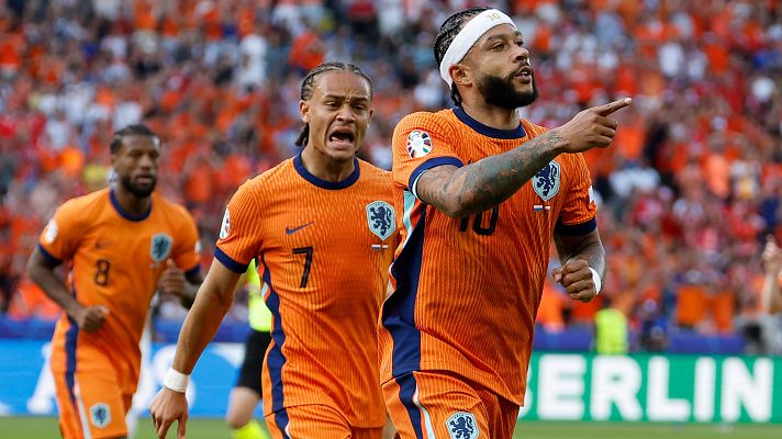 Eurocopa - Golazo de Memphis que empata el partido tras revisión del VAR