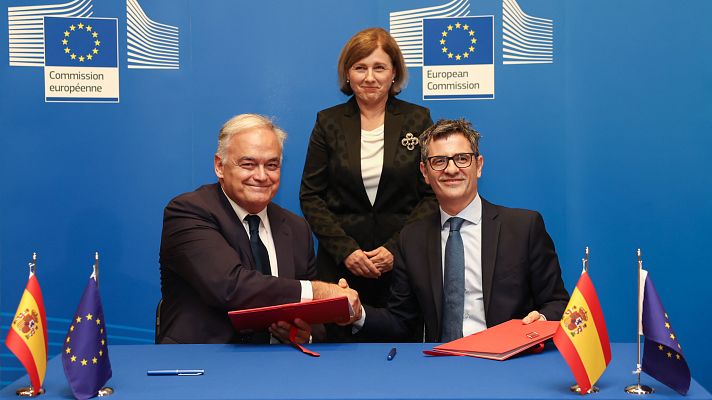 Telediario 1 - PSOE y PP alcanzan un acuerdo para renovar el Consejo General del Poder Judicial tras más de cinco años de bloqueo