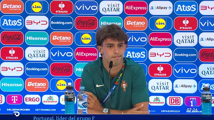 Telediario Matinal - Joao Félix apunta a titular dejando atrás los rumores de enfrentamiento con Roberto Martínez