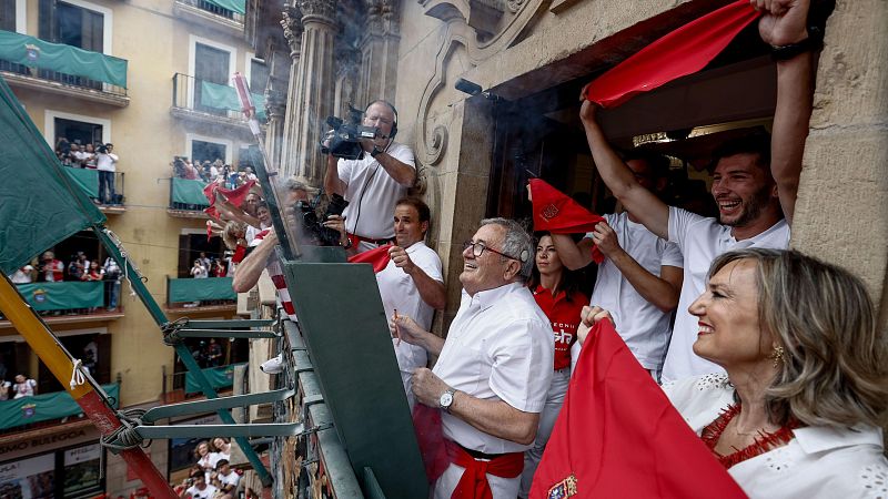 Vive los encierros de San Fermín 2024 en La 1 y en RTVE Play