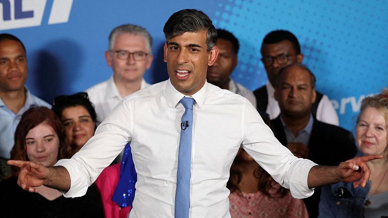 El caso de las apuestas de conservadores sobre la fecha de las elecciones británicas eclipsa la campaña | Ver