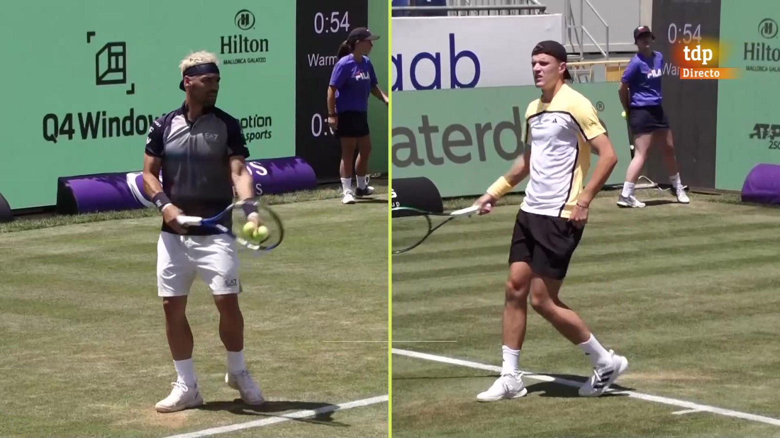 Tenis - ATP Mallorca: J. Mensik - F. Fognini - ver ahora