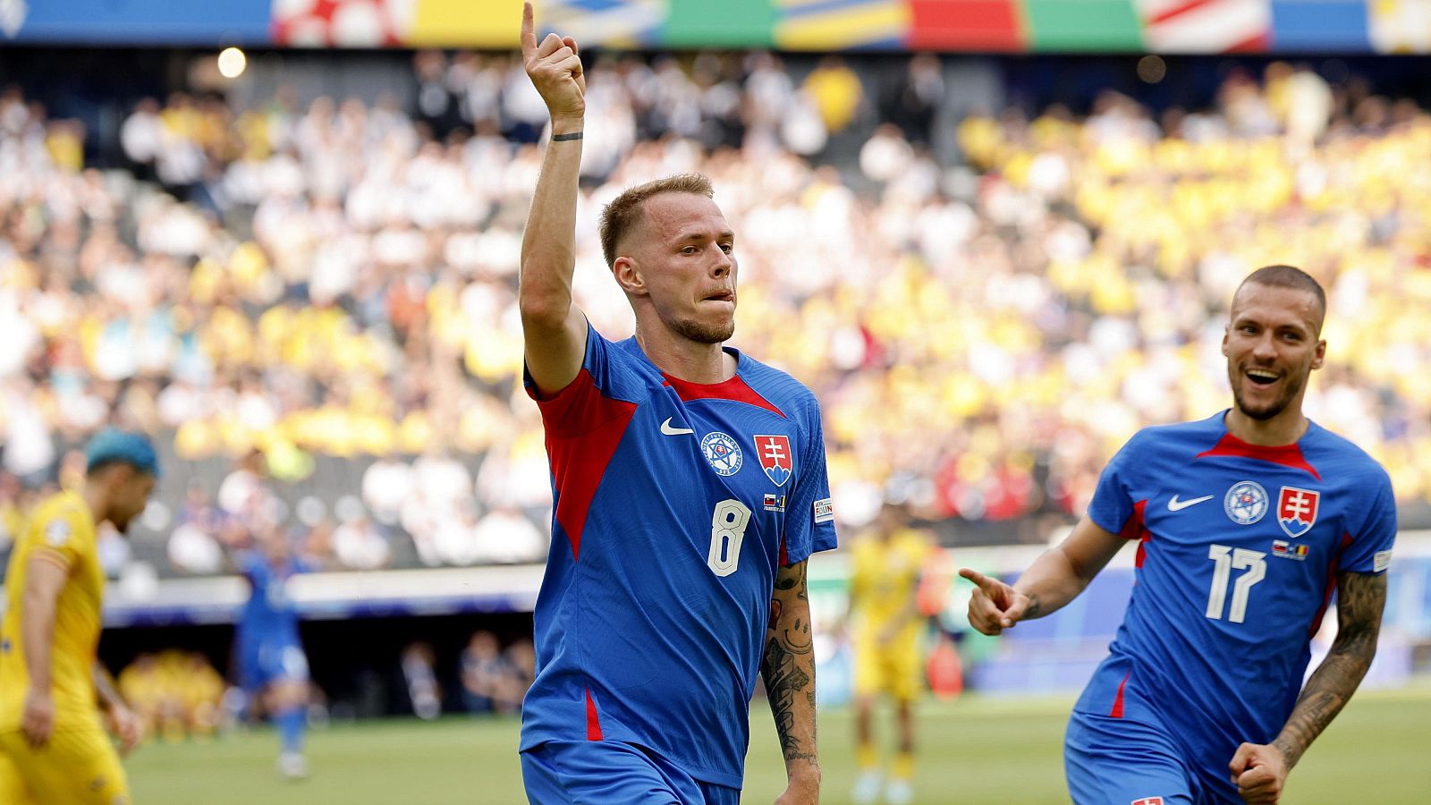 Gol de Duda (23') Eslovaquia - Rumania (1-0) | Eurocopa 2024 - Eurocopa | Ver