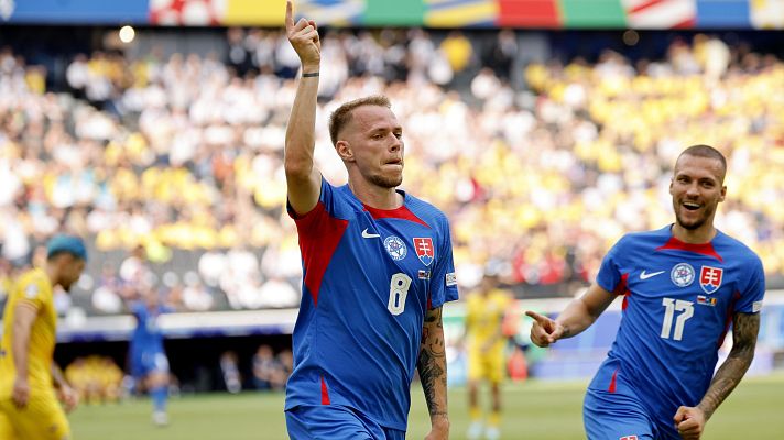 Eurocopa - Ondrej Duda abre el marcador para Eslovaquia al rematar el centro de Kucka