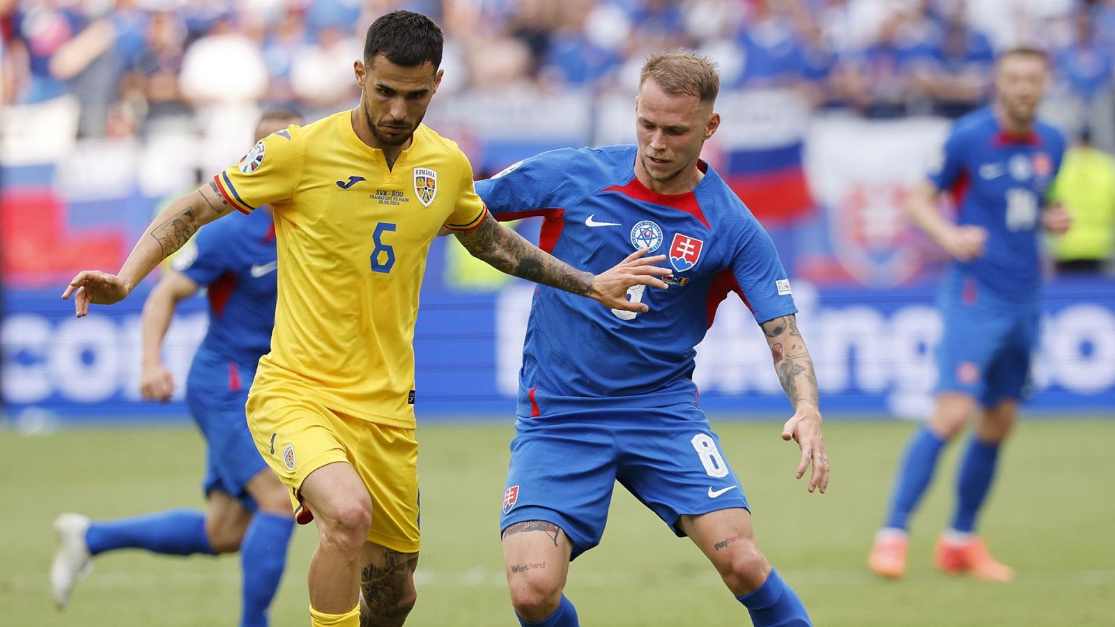 Eurocopa 2024 - Eslovaquia - Rumanía (Grupo E) - ver ahora