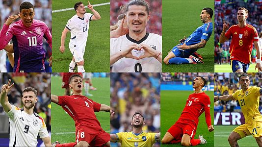 Los 10 mejores goles de la Eurocopa hasta ahora