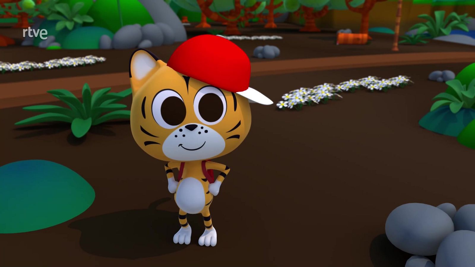 Canciones del Zoo - Un tigrecito salió a pasear - El Reino Infantil | Ver