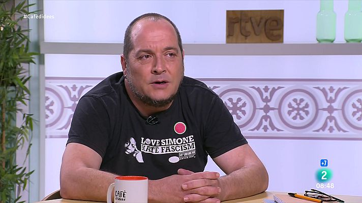 Cafè d'idees - David Fernàndez: "Anar a eleccions ens pot situar en un lloc pitjor"