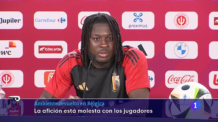 Telediario 2 - Johan Bakayoko, tras los pitos de la afición belga: "Creo que fue algo innecesario"