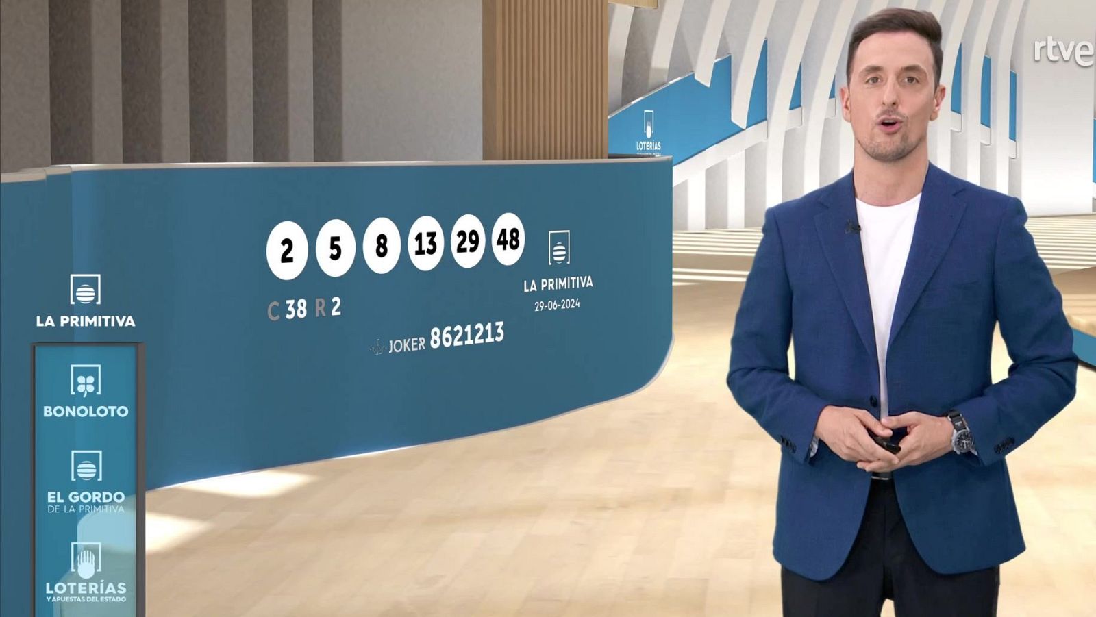 Sorteo de la Bonoloto y Primitiva del 29/06/2024 - ver ahora