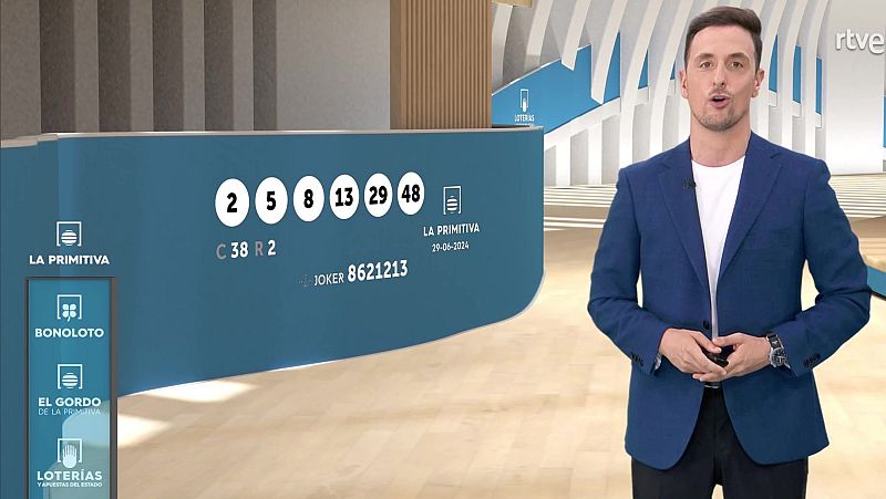 Sorteo de la Bonoloto y Primitiva del 29/06/2024 - ver ahora