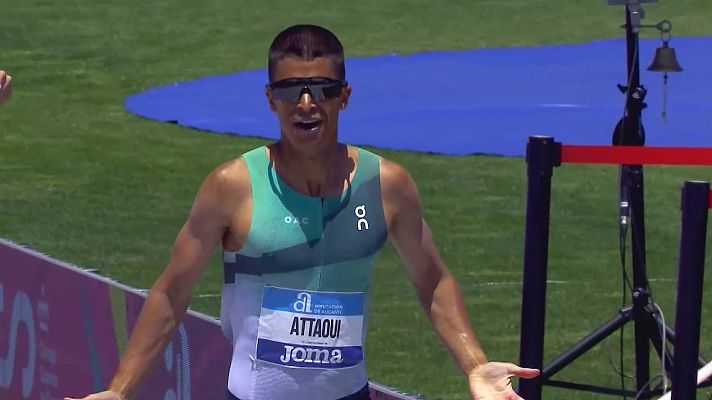 Atletismo - Mohamed Attaoui se proclama campeón de España de 800 metros