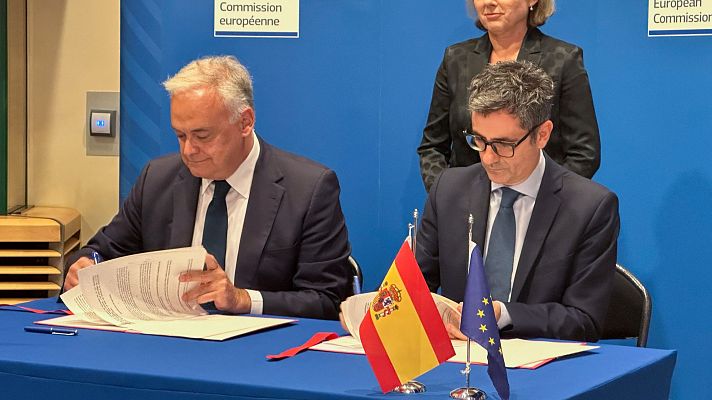 Telediario Fin de Semana - PP y PSOE mantienen las distancias tras el acuerdo para reformar el CGPJ