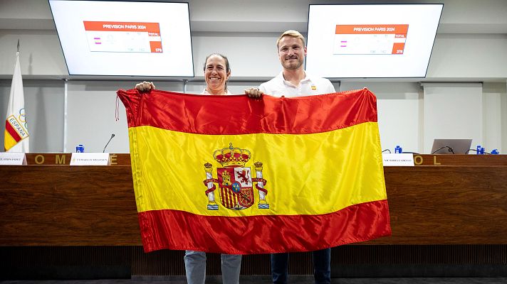 Juegos Olímpicos París 2024 - Abanderados de España: Tamara Echegoyen y Marcus Cooper