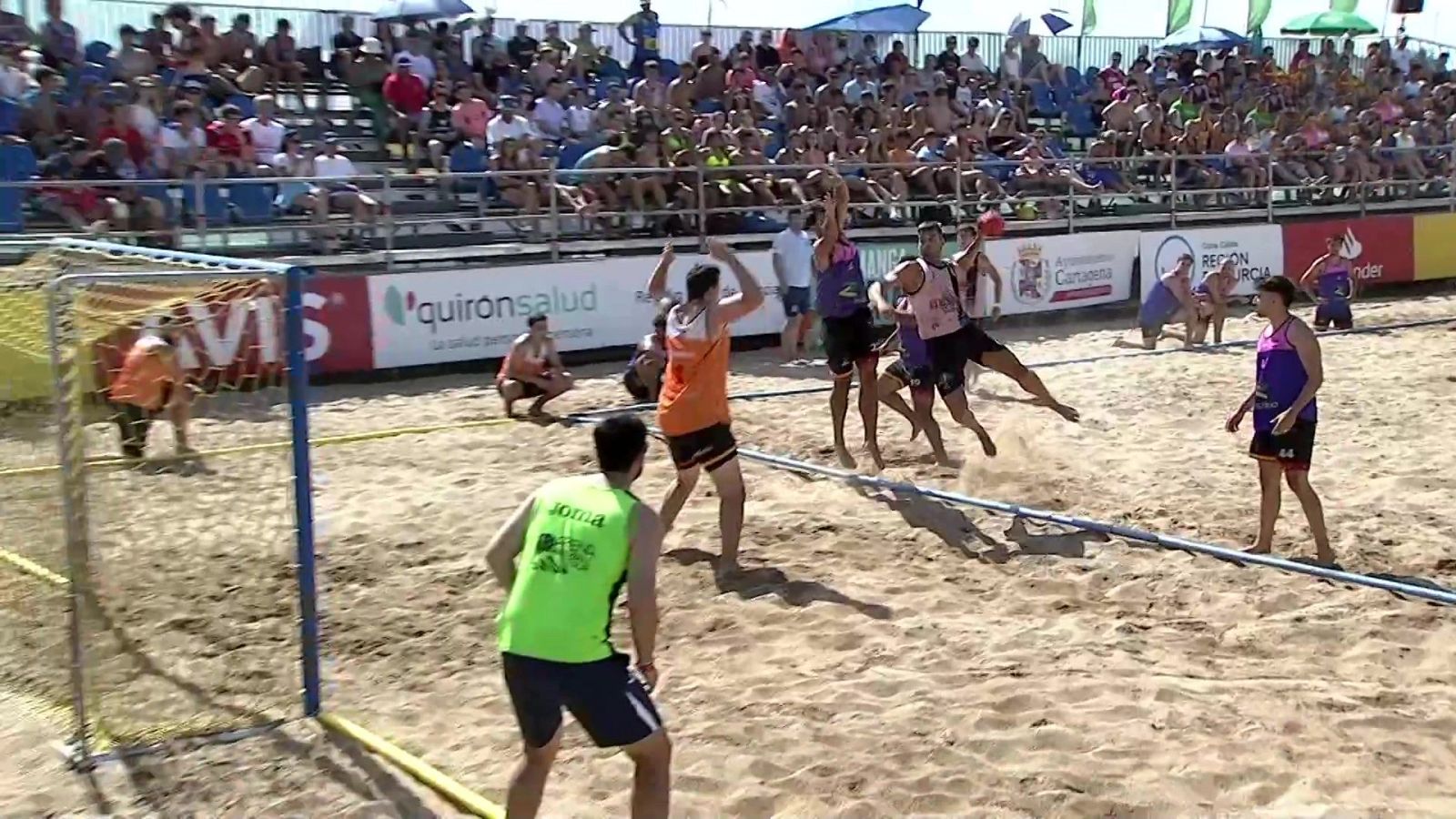 Balonmano Playa - Copa de España. Final Masculina: Balonmano Parla - Playa Barbate - ver ahora