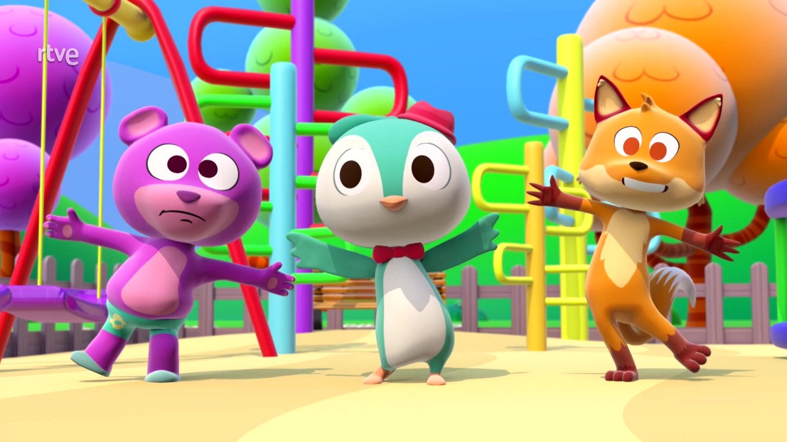 Canciones del zoo - Estatua - El Reino Infantil | Ver