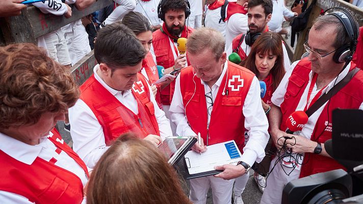 San Fermín - Sanfermines 2024: cerca de 100 voluntarios de la Cruz Roja