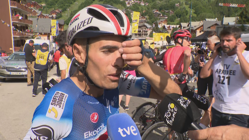 Tour 2024 | Mikel Landa: "Estamos bien y queda mucho Tour todavía"