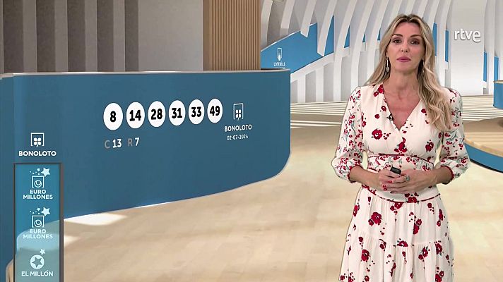 Loterías - Sorteo de la Bonoloto y Euromillones del 02/07/24