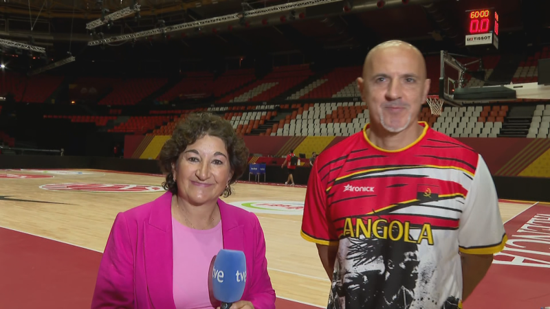 Torneo Preolímpico Baloncesto: entrevista a Pep Clarós, de Angola - Baloncesto en RTVE | Ver