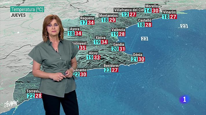 L'informatiu - Comunitat Valenciana - El tiempo en la Comunitat Valenciana - 03/07/2024