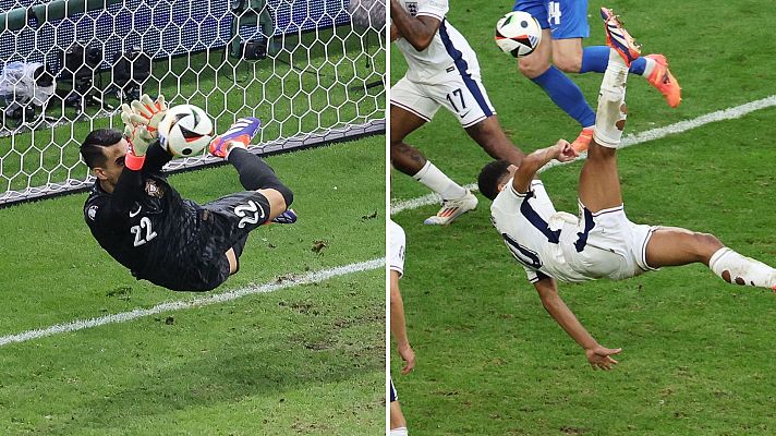 Telediario 2 - Las mejores imágenes de los octavos de final de la Eurocopa 2024