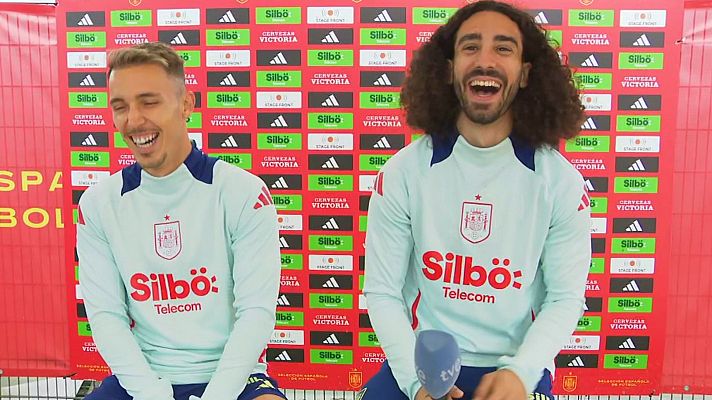 Eurocopa - Marc Cucurella y Álex Grimaldo se someten al test de los laterales