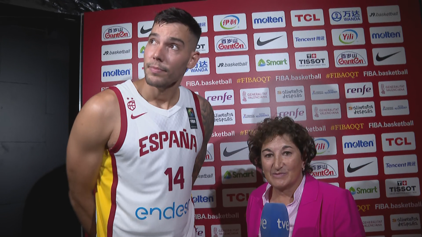 España - Angola, Preolímpico de Baloncesto: entrevista Willy - Baloncesto en RTVE | Ver