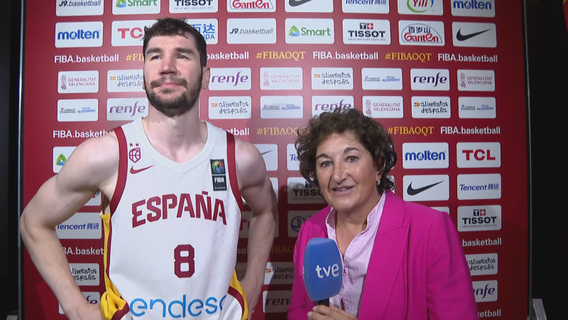España - Angola, Preolímpico de Baloncesto: entrevista a Brizuela - Baloncesto en RTVE | Ver