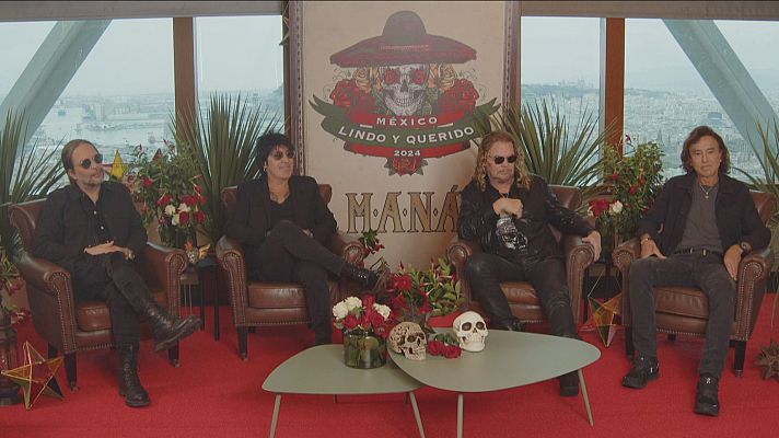 L'Informatiu - El grup mexicà Maná reconeix el públic espanyol com un "dels més efusius del món"