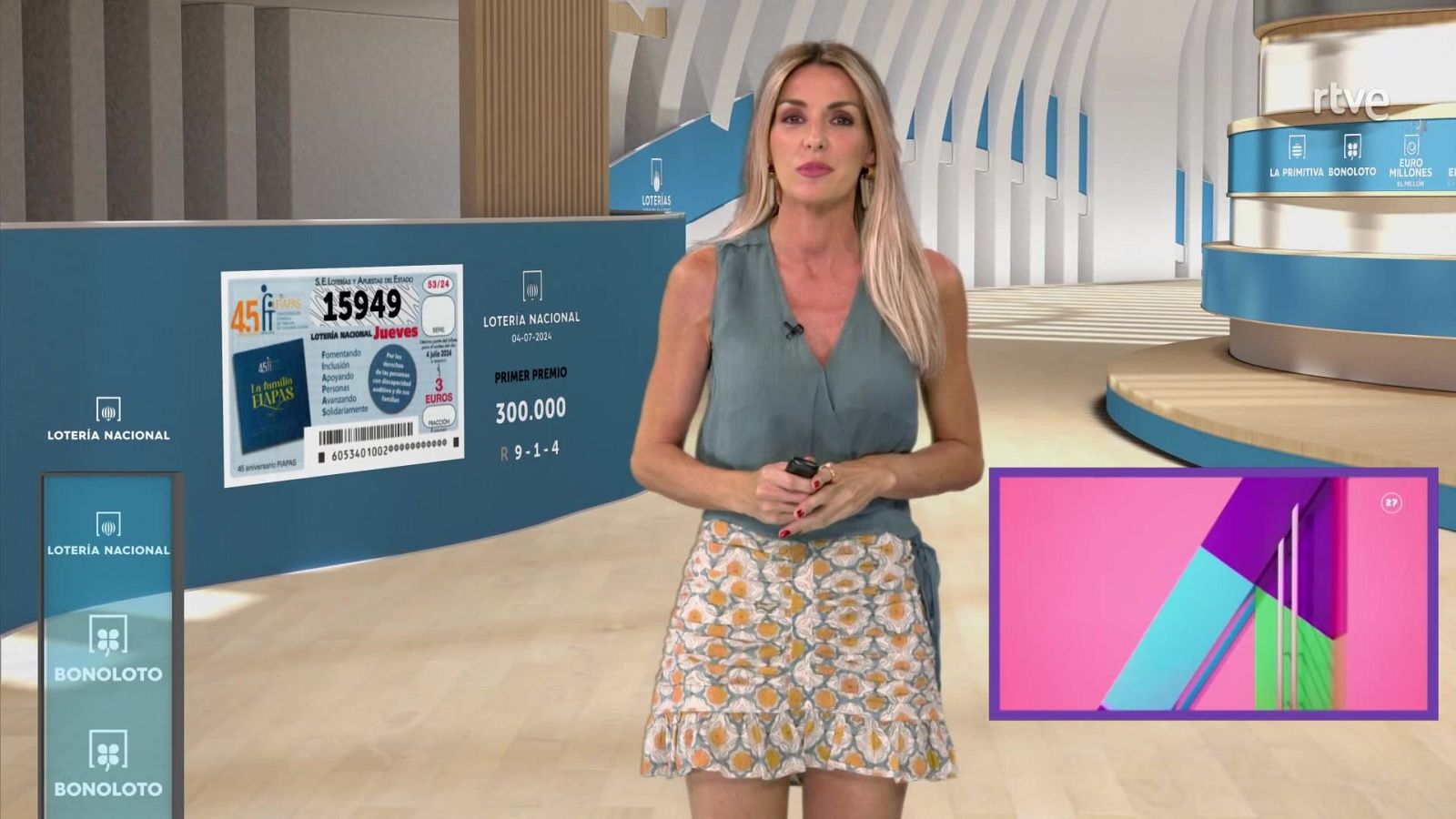 Sorteo de la Lotería Nacional, Bonoloto, Primitiva y Jóker del 04/07/24 - ver ahora