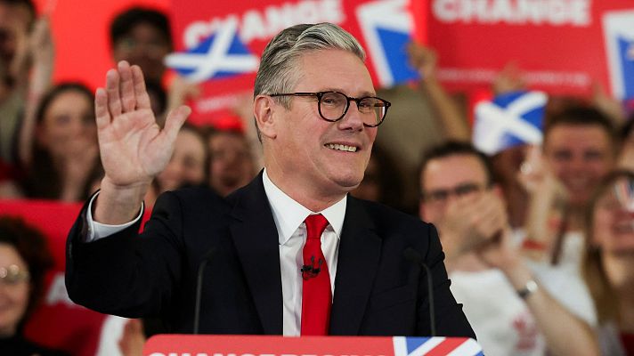 El mundo en 24 horas - Starmer, ganador en las elecciones de Reino Unido: "La gente está preparada para el cambio"