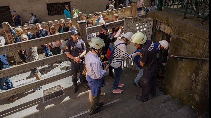 Telediario 1 - Sanfermines 2024: Pamplona se prepara para un nuevo año de fiestas