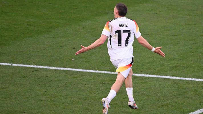 Eurocopa - El gol con el que Florian Wirtz manda el partido a la prórroga