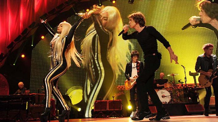 +Gente - Lady Gaga con los Rolling Stones