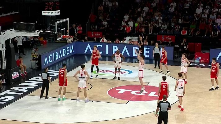 Baloncesto en RTVE - Campeonato del Mundo Masculino Sub-17. 1/4 Final: España - Turquía